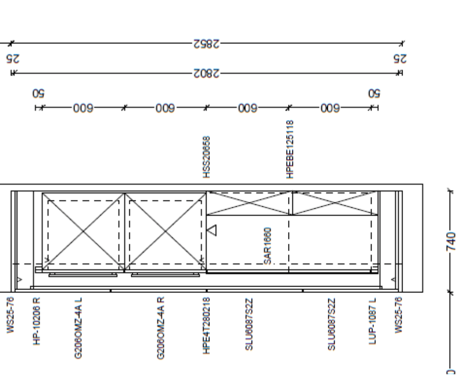 next125 Barzeile NX670 mit Pocket-Türen – Bild 3